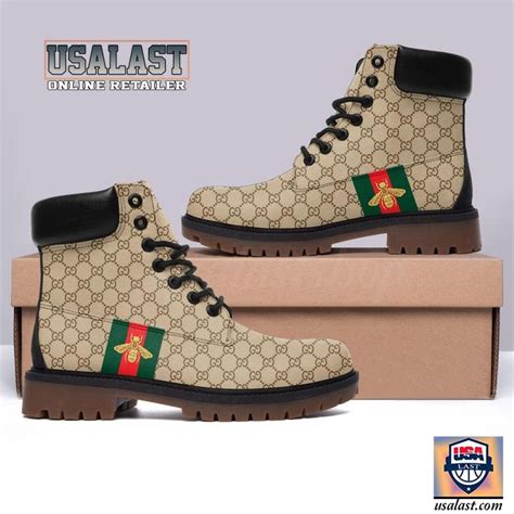 gucci woodlands|custom gucci timberland boots.